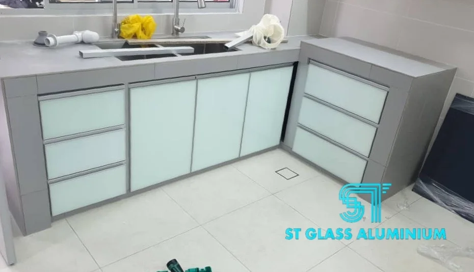 Fully Aluminium Kitchen Cabinet