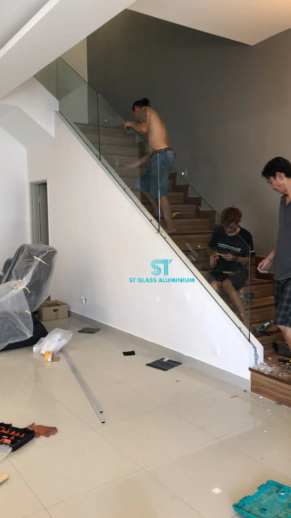 Glass Staircase