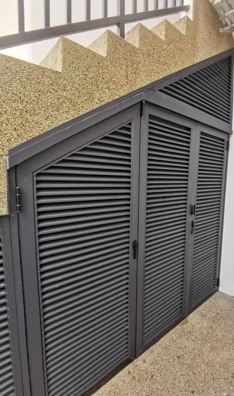 Aluminium Louvers Door