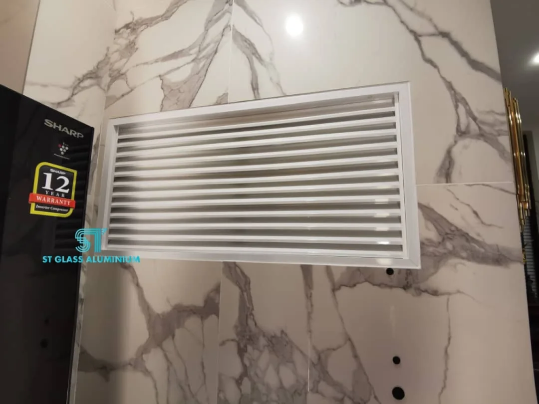 Aluminium Louvred