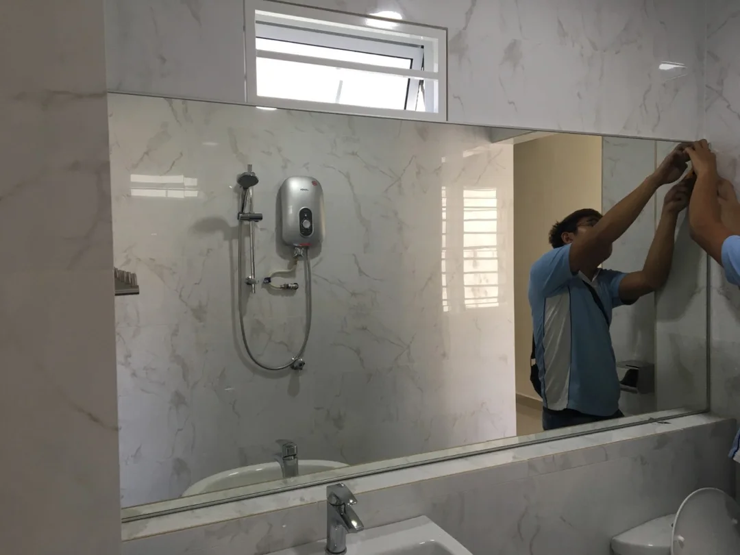 Mirror And Colour Glass