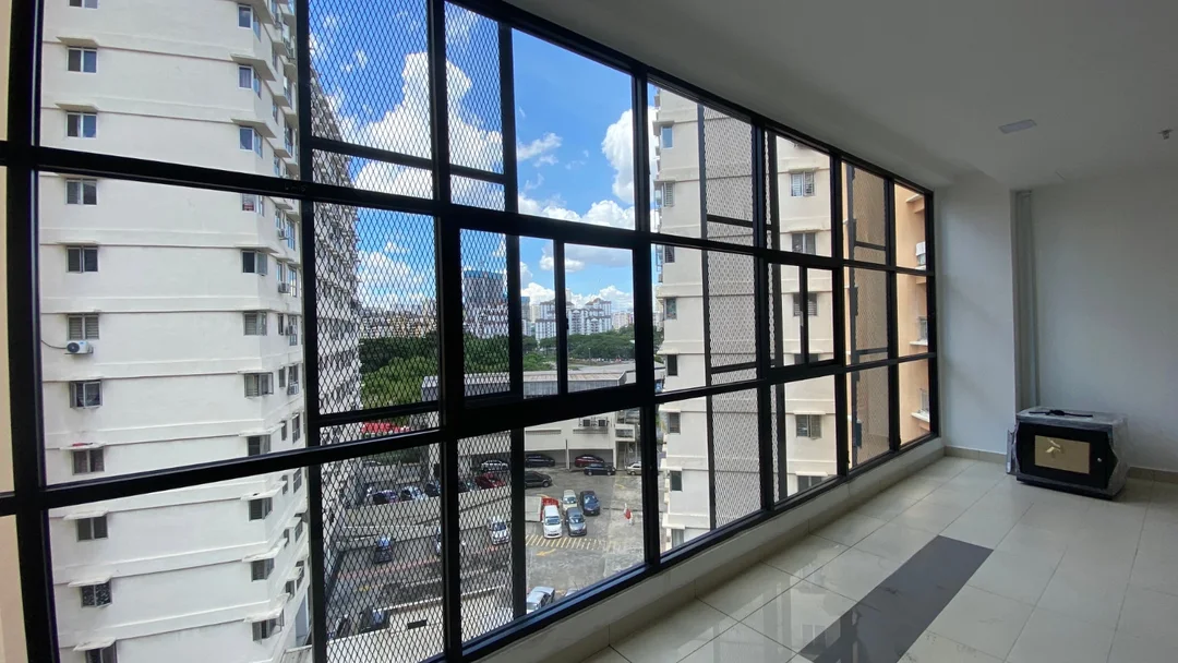 Aluminium and glass installation, Ampang municipal project — photo 3