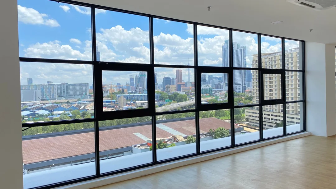 Aluminium and glass installation, Ampang municipal project — photo 16