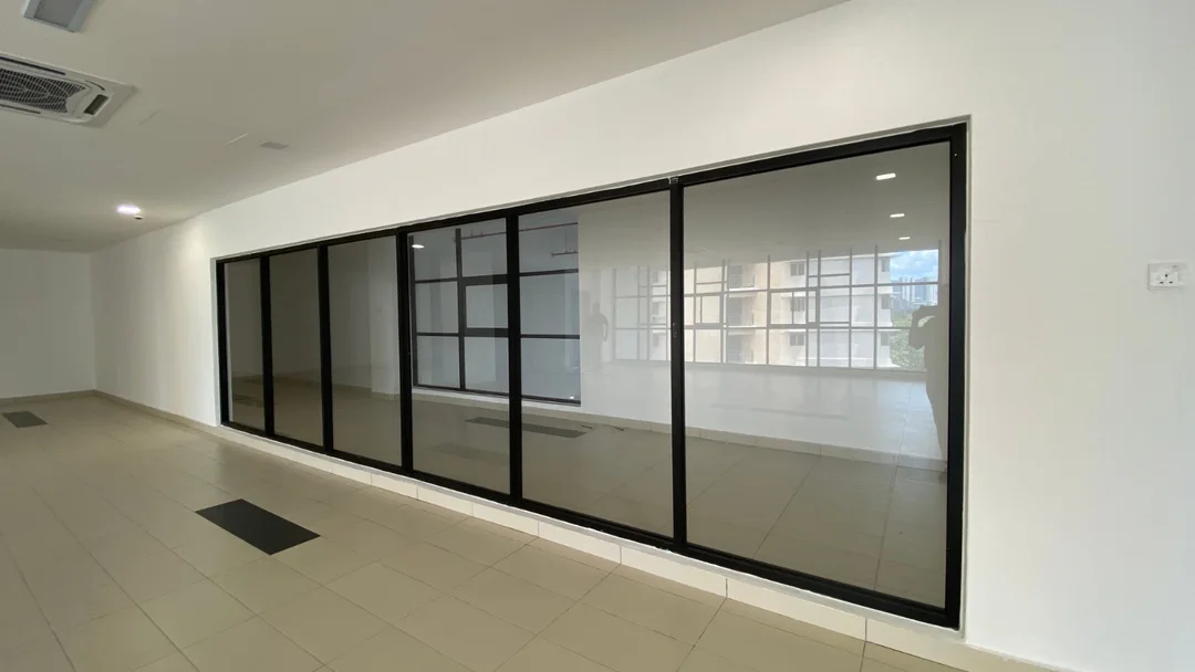 Aluminium and glass installation, Ampang municipal project — photo 19