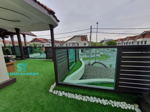 Balcony Glass & Aluminium Holo — Balcony Glass Railing by ST Glass Aluminium thumbnail 7