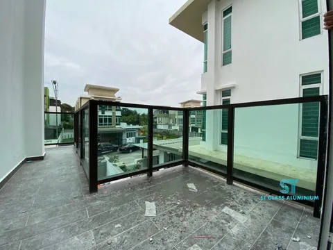 Glass Balcony And Aluminium — Balcony Glass Railing by ST Glass Aluminium thumbnail 1
