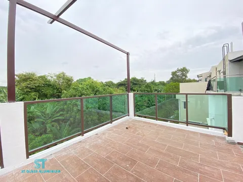 Glass Balcony And Aluminium — Balcony Glass Railing by ST Glass Aluminium thumbnail 1