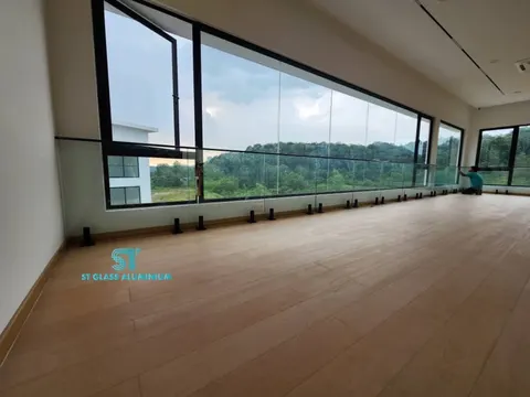 In-house Balcony — Balcony Glass Railing by ST Glass Aluminium thumbnail 3