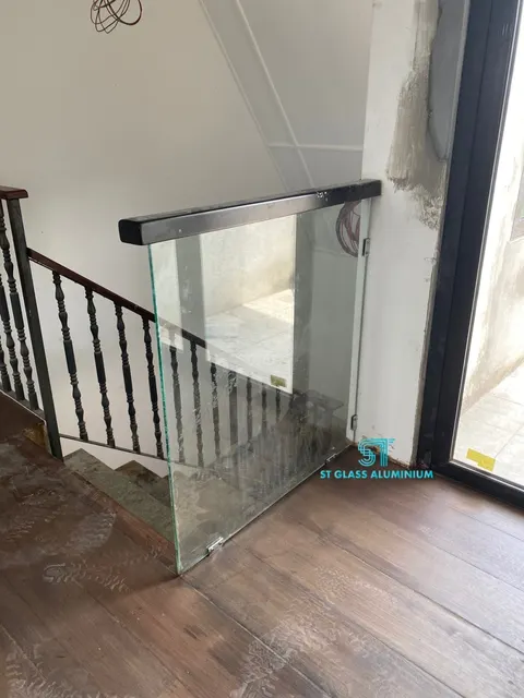 Folding Door — Glass Staircase by ST Glass Aluminium thumbnail 2