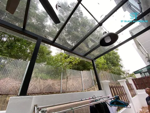 Glass Awning — Glass Awning & Canopy by ST Glass Aluminium thumbnail 3