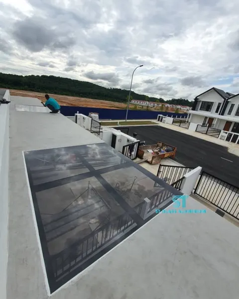 Skylight — Glass Awning & Canopy by ST Glass Aluminium thumbnail 5