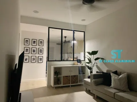 Fixed Glass — Glass Partition & Glass Work by ST Glass Aluminium thumbnail 3