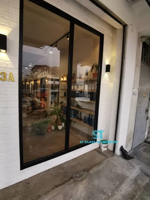 Fixed Glass — Glass Partition & Glass Work by ST Glass Aluminium thumbnail 5
