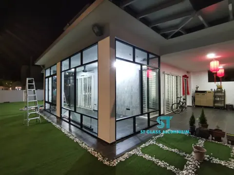 Shopfront — Glass Partition & Glass Work by ST Glass Aluminium thumbnail 1