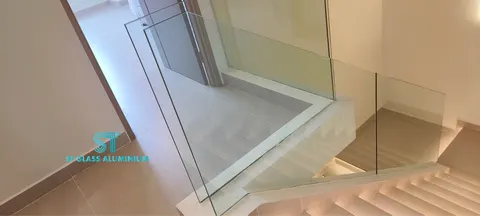 Frameless Staircase Glass — Glass Staircase by ST Glass Aluminium thumbnail 3