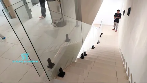 Staircase Glass — Glass Staircase by ST Glass Aluminium thumbnail 3