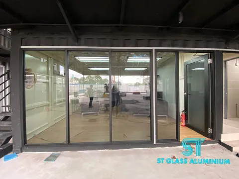 Office Glass Partition — Office Glass Partition by ST Glass Aluminium thumbnail 5