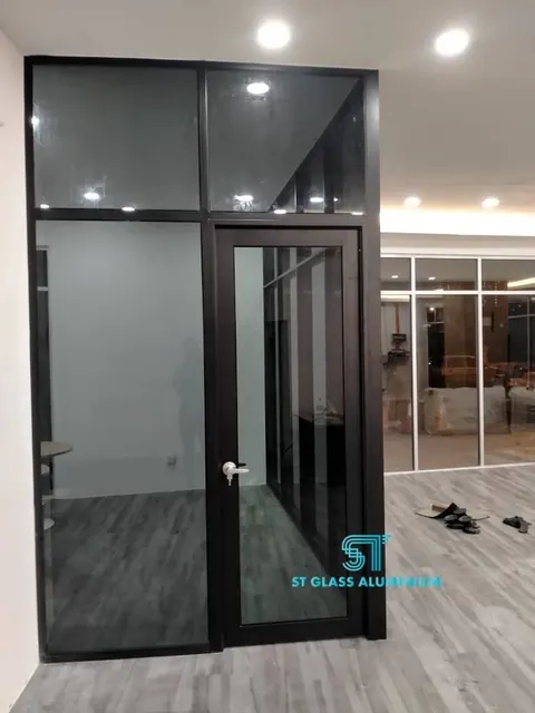 Shopfront - Office Glass Works — Office Glass Partition by ST Glass Aluminium thumbnail 3