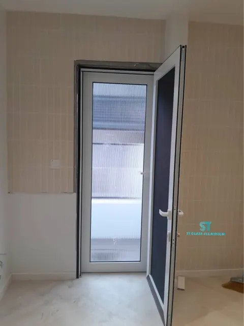 Security Mesh Swing Door — Security Mesh by ST Glass Aluminium thumbnail 3