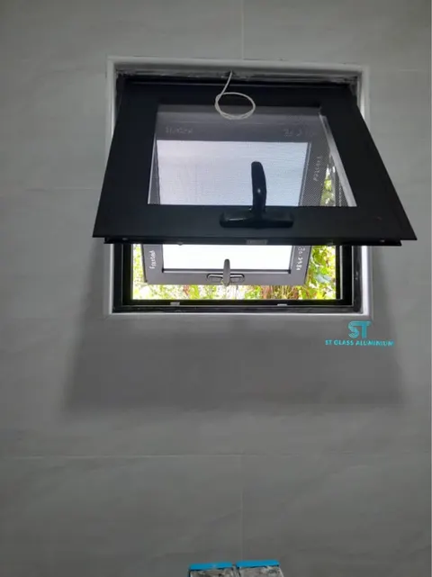 Security Mesh Top Hung Window — Security Mesh by ST Glass Aluminium thumbnail 3