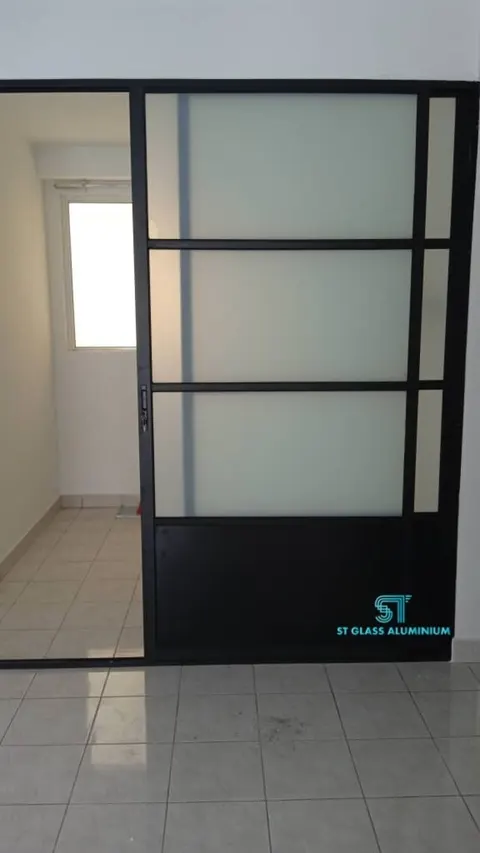 Economy Sliding Door — Sliding Door by ST Glass Aluminium thumbnail 2