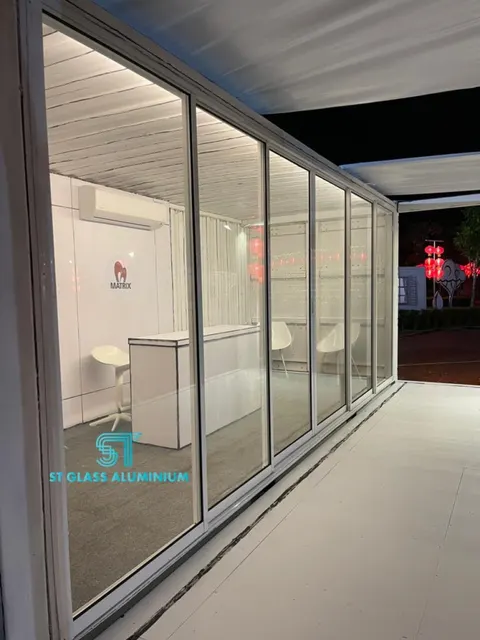 Economy Sliding Door — Sliding Door by ST Glass Aluminium thumbnail 3