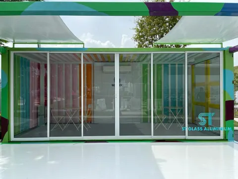 Economy Sliding Door — Sliding Door by ST Glass Aluminium thumbnail 3