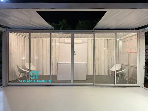 Economy Sliding Door — Sliding Door by ST Glass Aluminium thumbnail 2
