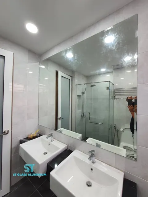 Mirror — Swing Door by ST Glass Aluminium thumbnail 2