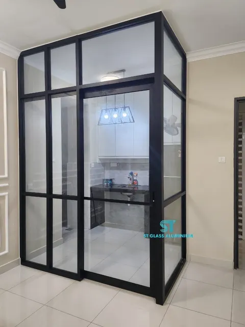 Wet And Dry Kitchen Partitions