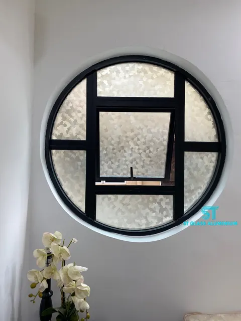 Round Top Hung Window